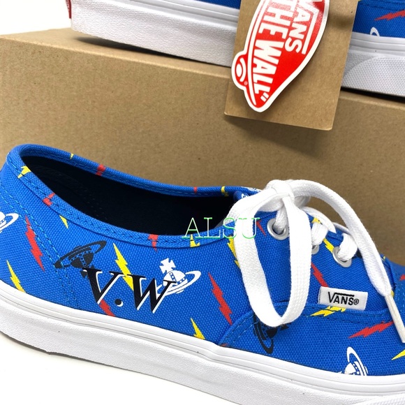 VANS Authentic Viv Navy Canvas Women’s Sneakers - Picture 3 of 12